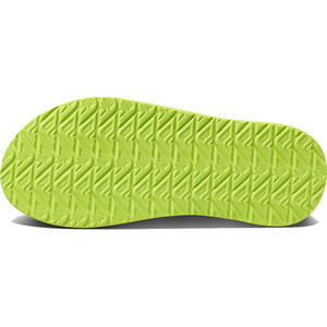 2021 Reef Cushion Phantom Flip Flops CI4008 - Black / Lime